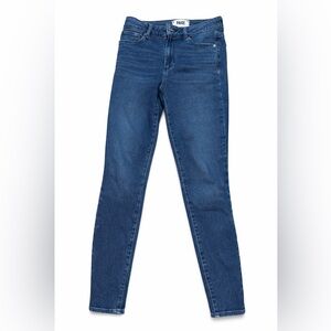 PAIGE Dark Blue Hoxton Ankle Jeans